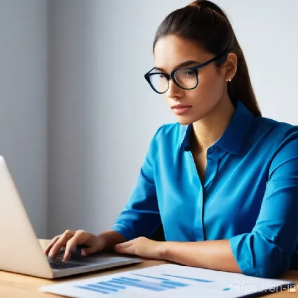 PP 대출과 상환 계획의 중요성 - **"Deciphering Debt to Clarity":** A focused individual, wearing smart business casual attire, is se...