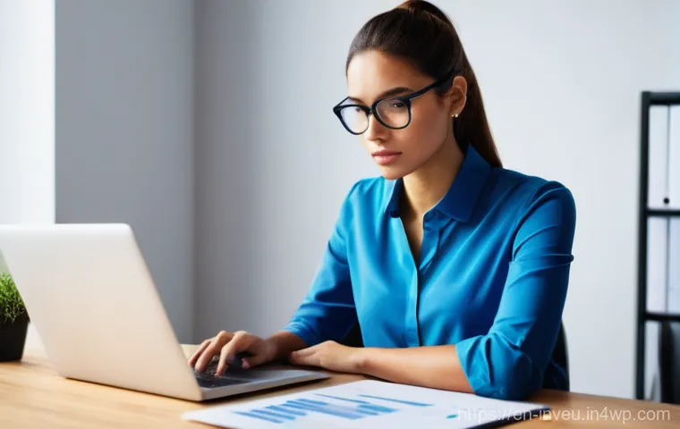 PP 대출과 상환 계획의 중요성 - **"Deciphering Debt to Clarity":** A focused individual, wearing smart business casual attire, is se...