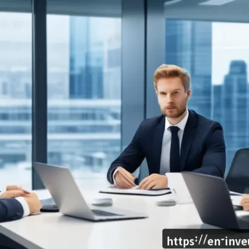 Home 33 PP 대출 투자자의 조언 초보자부터 전문가까지 - A professional business meeting scene in a modern office, featuring diverse investors and borrowers ...